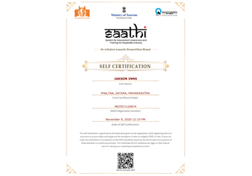 SAATHI certificate